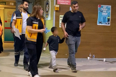 BURSA'DA KÜÇÜK ÇOCUK ELEKTRİK AKIMINA KAPILDI