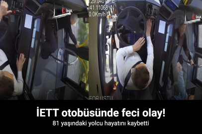 81 YAŞINDA BELEDİYE OTOBÜSÜNDE AYAKTA YOLCULUK ÖLÜM GETİRDİ