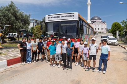 İZMİR'DE GERİ DÖNÜŞÜM DERSİ DOBİDOB’DA