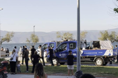 MUDANYA SAHİLİNDE ZABITADAN SEYYAR OPERASYONU