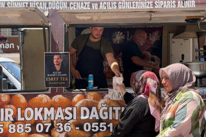 DİZİDE ÖLEN KARAKTER İÇİN İZNİK'TE LOKMA HAYRI