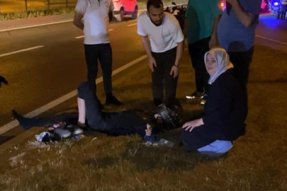 BURSA'DA KAZA YAPAN GENCİN YARDIMINA ANNESİ KOŞTU