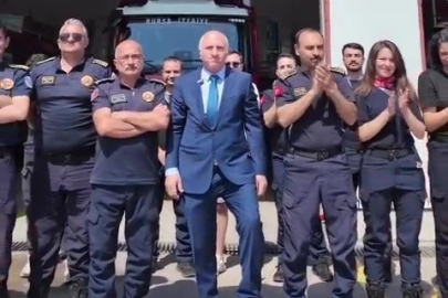 BURSA İTFAİYESİ'NDEN A MİLLİ TAKIMA ANLAMLI DESTEK
