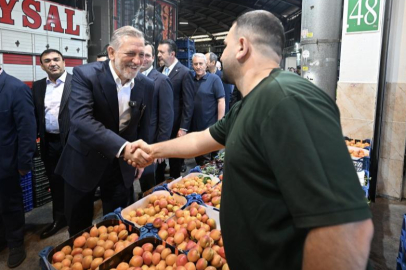 BTSO BAŞKANI BURKAY, HAL ESNAFINI ZİYARET ETTİ