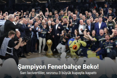 FENERBAHÇE BEŞİKTAŞ’I GEÇEREK ŞAMPİYONLUĞA ULAŞTI
