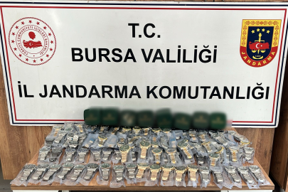 İNEGÖL'DE KAÇAK ROLEX OPERASYONU