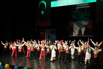 NİLÜFER'DE MİNİKLERİN MEZUNİYET HEYECANI