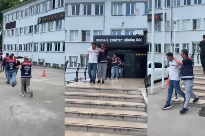 BURSA'DA İŞ VE BURS TUZAĞI KURAN ŞEBEKEYE POLİSTEN SUÇÜSTÜ