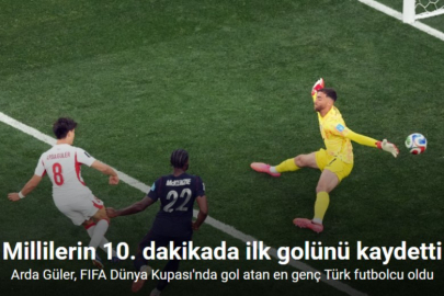 ARDA GÜLER, DÜNYA KUPASI TARİHİNE GEÇTİ