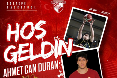GÖZTEPE BASKETBOL, AHMET CAN DURAN'I TRANSFER ETTİ