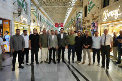 BURSA ESNAFINDAN BURSASPOR'A DESTEK SÖZÜ