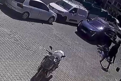 İZMİR'DE TRAFİK MAGANDASI DEHŞETİ! ÇUKUR YÜZÜNDEN KURYEYİ ÖLDÜRESİYE DÖVDÜ