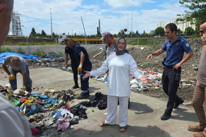 ALTINLARI SÜPÜRMÜŞLER: ÇÖPLERİ BOŞALTIP TEK TEK ARADILAR