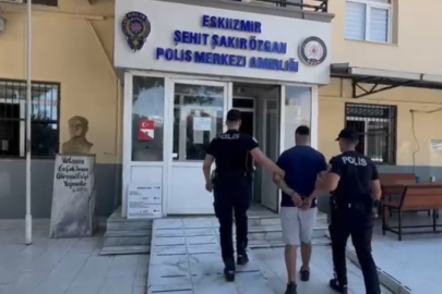 İZMİR'DE CİNAYET ZANLISI YUNUS POLİSLERİNCE YAKALANDI