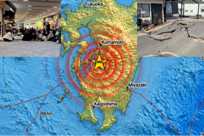 JAPONYA'DA 7.1 BÜYÜKLÜĞÜNDE DEPREM: 50 YARALI