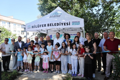 NİLÜFER BELEDİYESİ ÇALI MEHMETÇİK PARKI'NI HİZMETE AÇTI