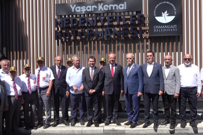 YAŞAR KEMAL MEDENİYETLER KÜTÜPHANESİ BURSA'DA AÇILDI