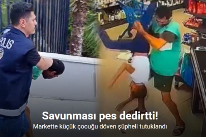MARKETTE ÇOCUĞU DARP EDEN ŞÜPHELİNİN İFADESİ TEPKİ ÇEKTİ