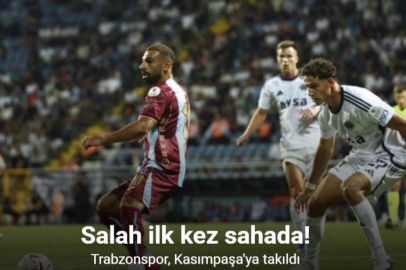 TRABZONSPOR KASIMPAŞA DEPLASMANINDA BERABERE KALDI