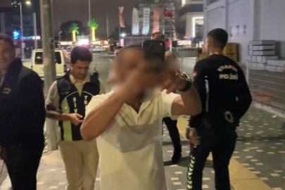 BURSA'DA ALKOLLÜ YAKALANINCA KAMERAMANLA TARTIŞTI