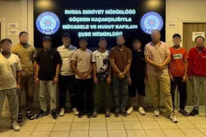 BURSA'DA KAÇAK GÖÇMENLERİ 30 BİN TL’YE ÇALIŞTIRMIŞLAR