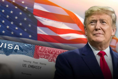 DONALD TRUMP AMERİKA VİZE BAŞVURULARINI DURDURDU