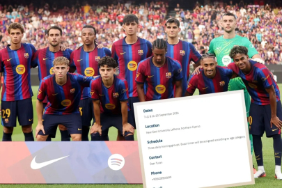 BARCELONA’NIN KKTC KAMPINA RUM ENGELİ