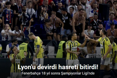 FENERBAHÇE 18 YIL SONRA ŞAMPİYONLAR LİGİ’NDE