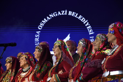OSMANGAZİ’DE BALKAN KÜLTÜRÜNÜN COŞKUSU GECEYE DAMGA VURDU