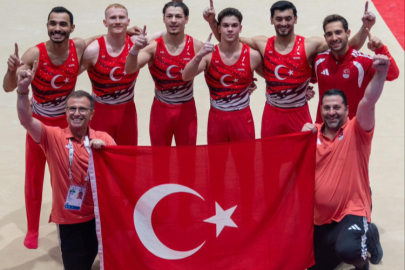 İZMİR’İN MİLLİ CİMNASTİKÇİSİNDEN AKDENİZ’DE ALTIN BAŞARI