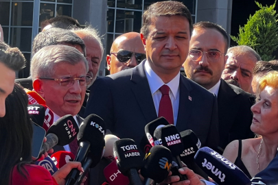 AHMET DAVUTOĞLU DAVUTOĞLU ŞÜPHELİ SIFATIYLA İFADE VERDİ