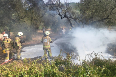 BURSA'DA ZEYTİNLİĞE UÇAN ARAÇTA 1 KİŞİ HAYATINI KAYBETTİ