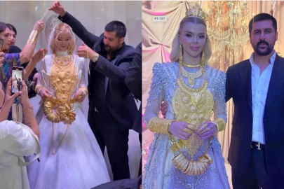 DÜĞÜNDE TAKILAN 45 KİLO ALTIN 'KARA HAYDAR'IN BAŞINI YAKTI