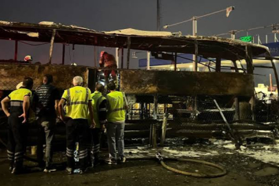 KUZEY MARMARA OTOYOLU’NDA OTOBÜS YANGINI: 2 ÖLÜ, 8 YARALI