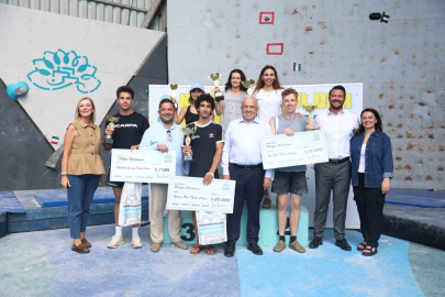 NİLÜFER’DE 116 SPORCU TIRMANIŞ İÇİN YARIŞTI