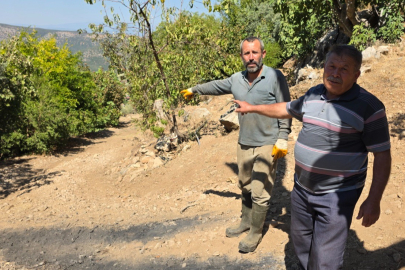 TİRE'DE MAHALLE SAKİNLERİNDEN BOZUK YOL TEPKİSİ: CAN GÜVENLİĞİMİZ YOK!