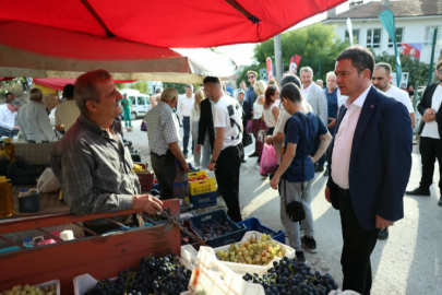 OSMANGAZİ’DE ÜZÜM BEREKETİ FESTİVALLE TAÇLANDI