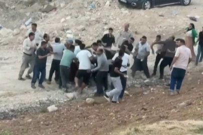 GAZİANTEP'TE İKİ GRUP ARASINDAKİ KAVGAYA ARAÇLA DALDI