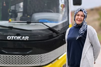 BURSA'DA KADIN OTOBÜS ŞOFÖRÜNDEN HAYAT KURTARAN HAREKET