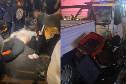 MOTOSİKLETİ 50 METRE SÜRÜKLEDİ: KURYE HAYATINI KAYBETTİ
