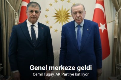 CEMİL TUGAY AK PARTİ GENEL MERKEZİ’NDE: “İZMİR’İ ÇOK SEVİYORUM”