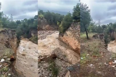 BURSA CUMALIKIZIK'TA  DERE KENARINDA HEYELAN