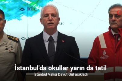İSTANBUL’DA OKULLAR CUMA GÜNÜ DE TATİL EDİLDİ