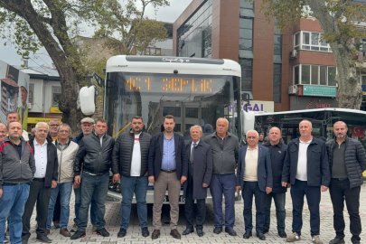 GEMLİK'TE ELEKTRİKLİ OTOBÜS DÖNEMİ BAŞLIYOR