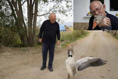 GÜMÜŞHANE'DE İSMAİL AMCA İLE KAZIN SIRADIŞI DOSTLUK HİKAYESİ
