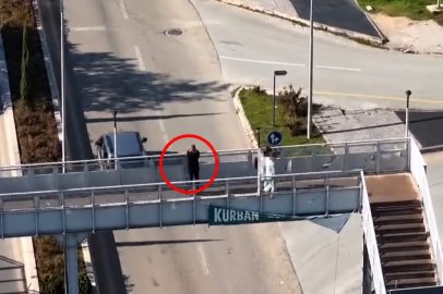 TRAFİK DENETİMİNDEN KAÇIŞ PLANINI DRON BOZDU: O ANLAR KAMERADA