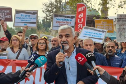 BURSALI GAZETECİLER BASIN ÖZGÜRLÜĞÜ İÇİN MEYDANDA