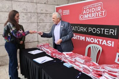 NİLÜFER’DE SOKAKLAR ATATÜRK POSTERLERİYLE DONANACAK