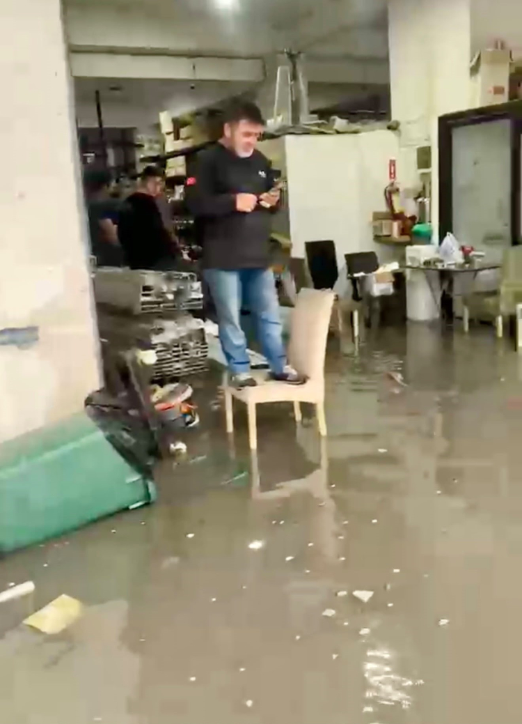 Bodrum su baskını
