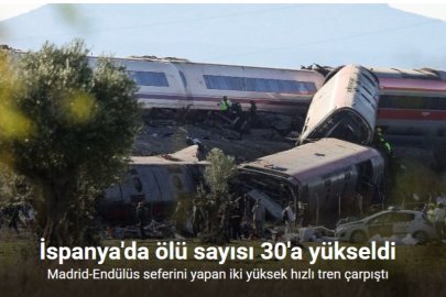 İSPANYA’DA TREN FACİASI: CAN KAYBI 30’A YÜKSELDİ